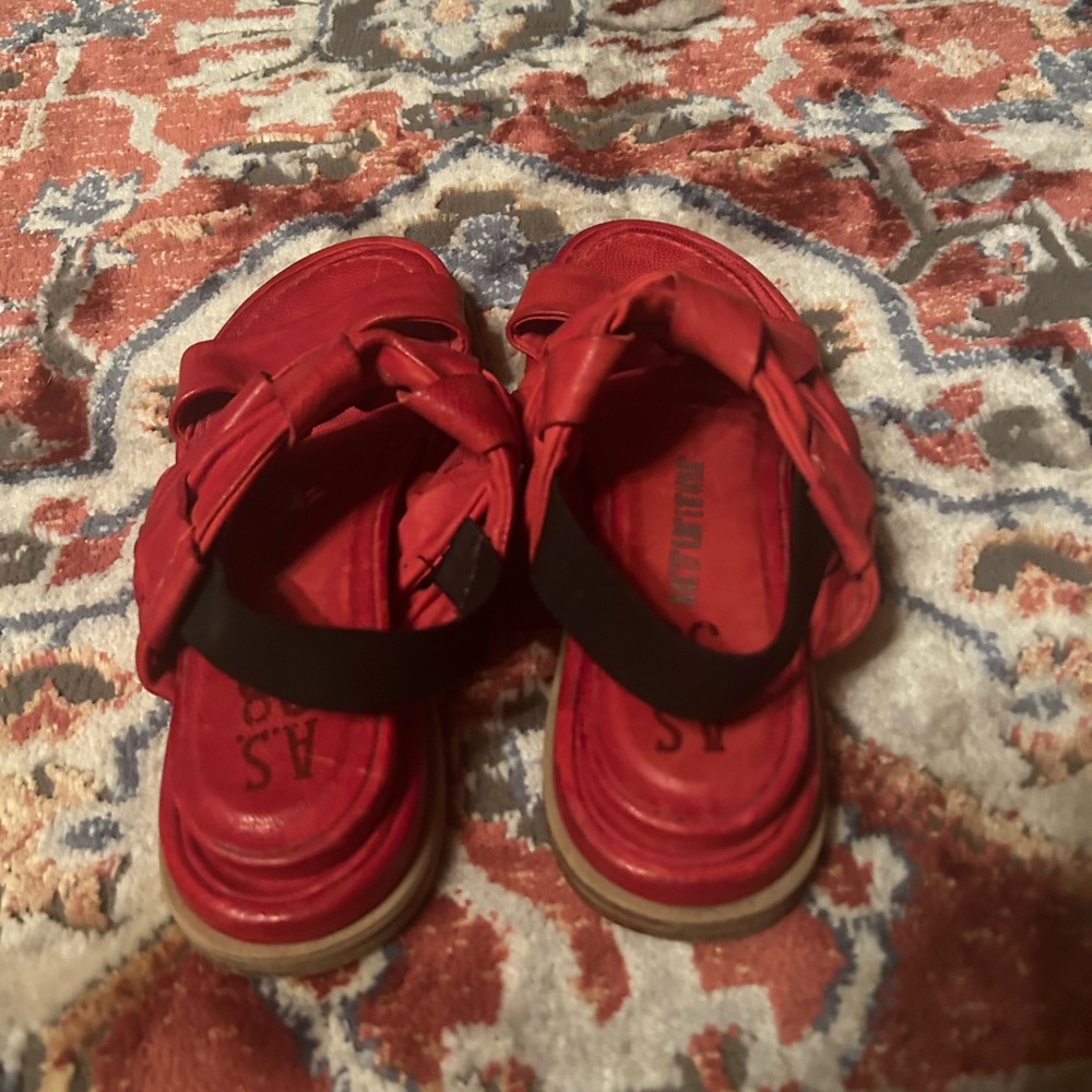 A.S.98 Red Purt sling back - Picture 6 of 9